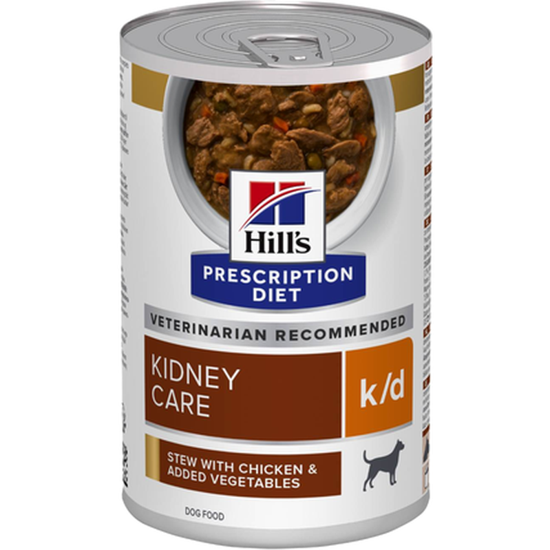 k/d Kidney Care Chicken & Vegetables Stew Canned 354g - koiran märkäruoka