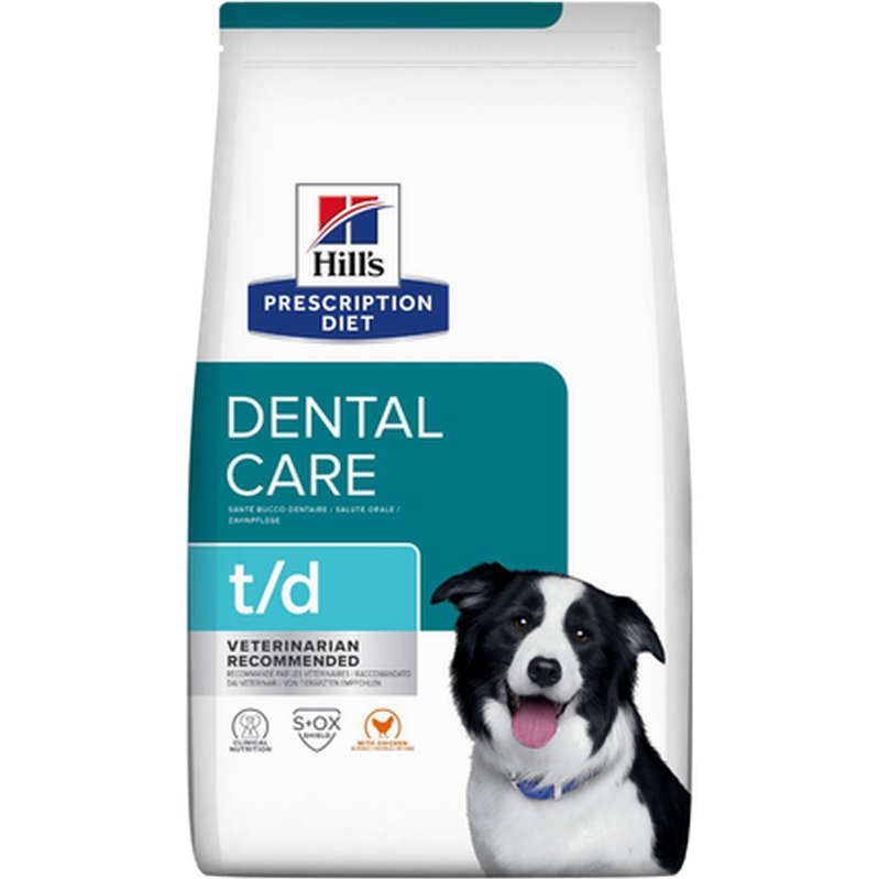 t/d Dental Care 10kg - Tørrfôr til hund