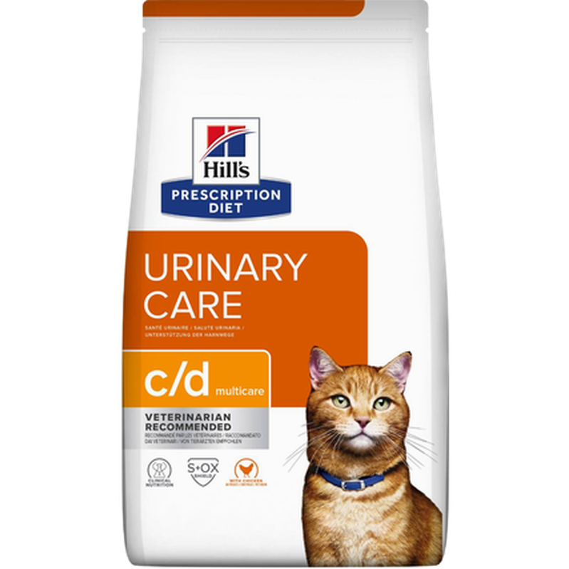 c/d Multicare Chicken - tørrfôr til katt