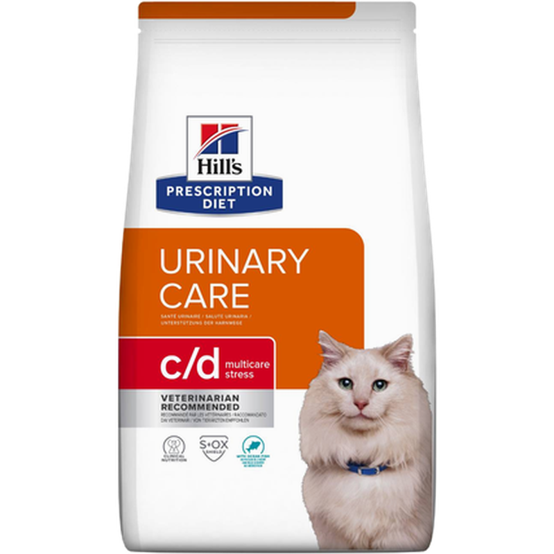 c/d Urinary Stress Chicken - tørrfôr til katt