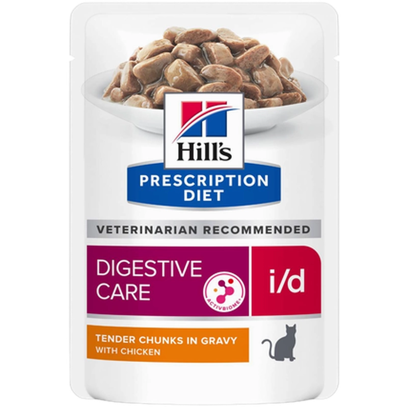i/d Digestive Care with Chicken in Gravy 12x85g - Våtfôr til katt