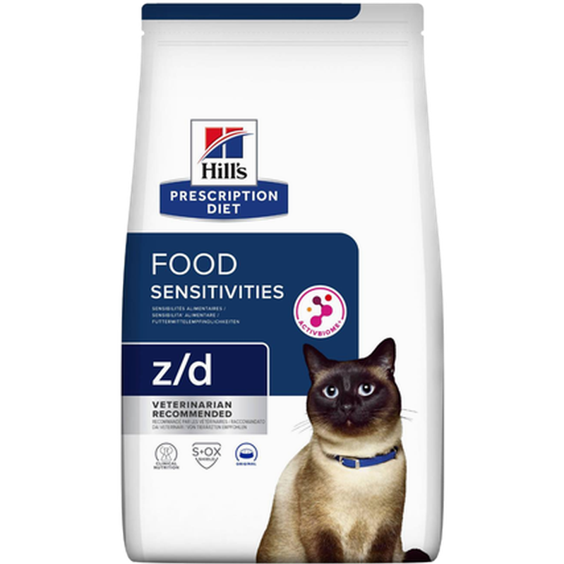 z/d Food Sensitivities Original - tørrfôr til katt