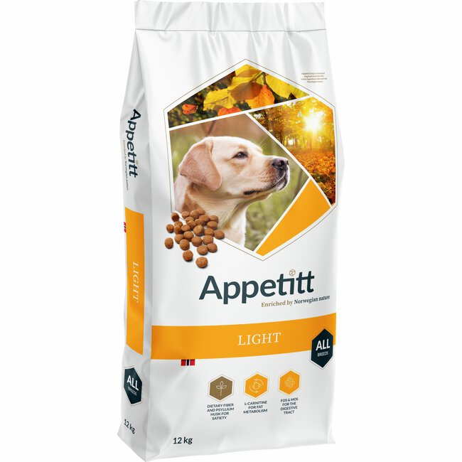 Light Tørrfôr for hund 12kg