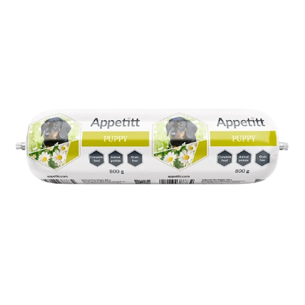 Pølse Puppy Våtfôr for hund 800g