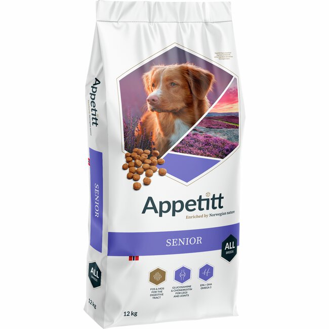 Senior Tørrfôr for hund 12kg