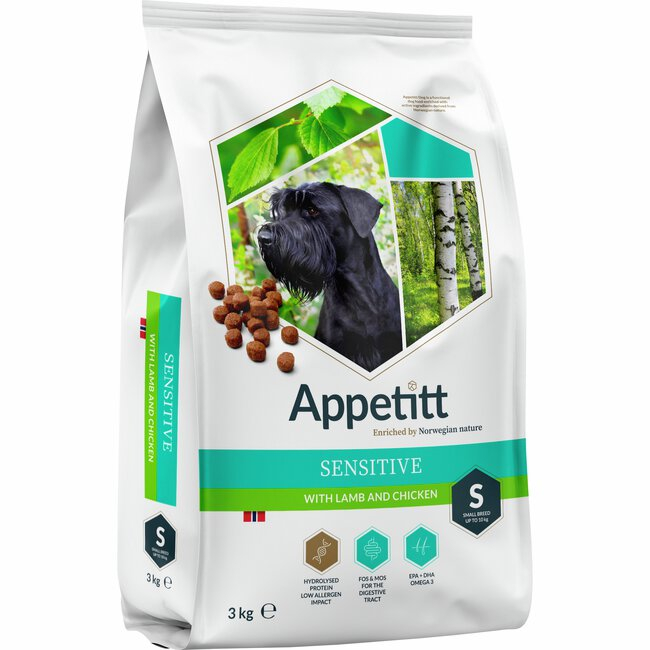 Sensitive Lamb Small Tørrfôr for hund 3kg
