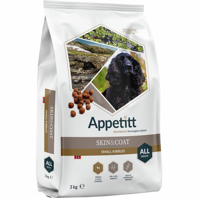 Skin & Coat Small Tørrfôr for hund 3kg