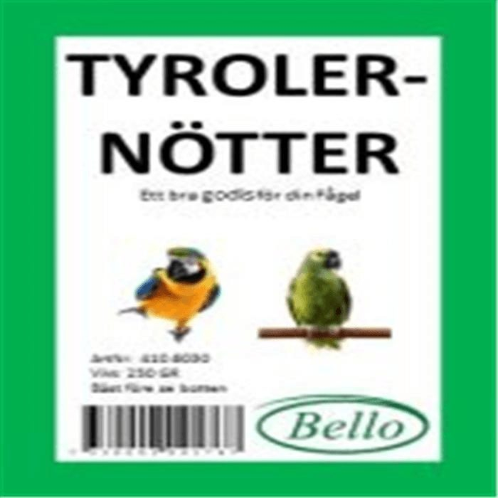 Tyrolernötter 250Gr