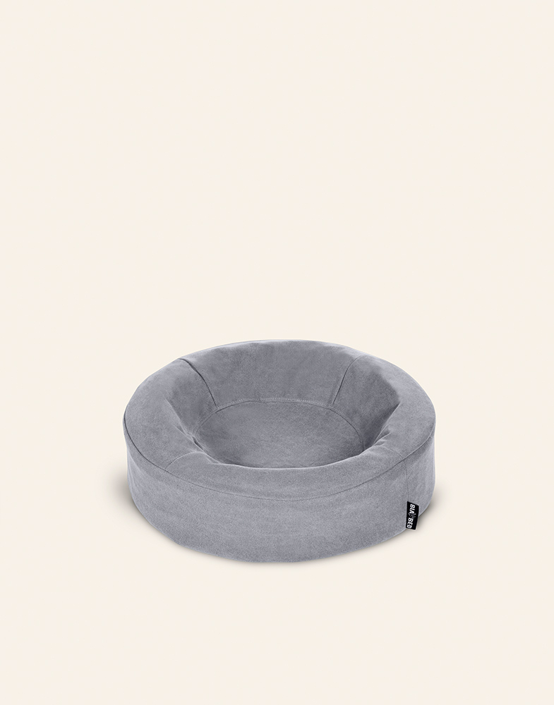 Cotton Cover Round Grey XS