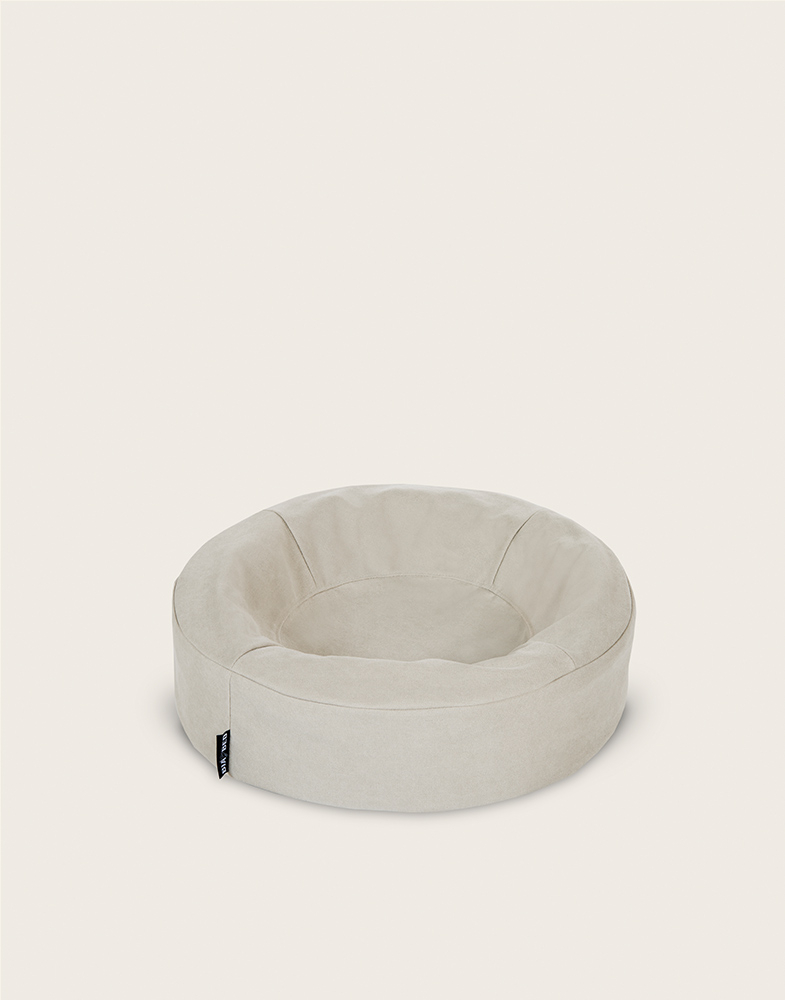 Cotton Cover Round Beige XS