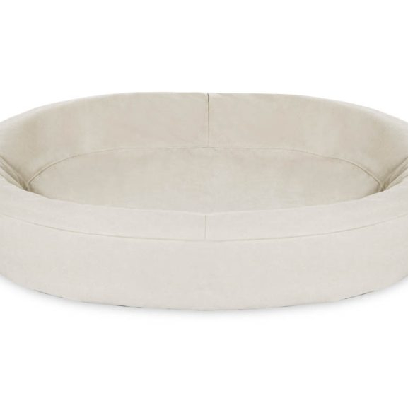 Cotton Cover Oval Beige