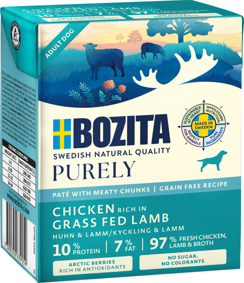 Purely Dog Paté Lamb Märkäruoka 370g