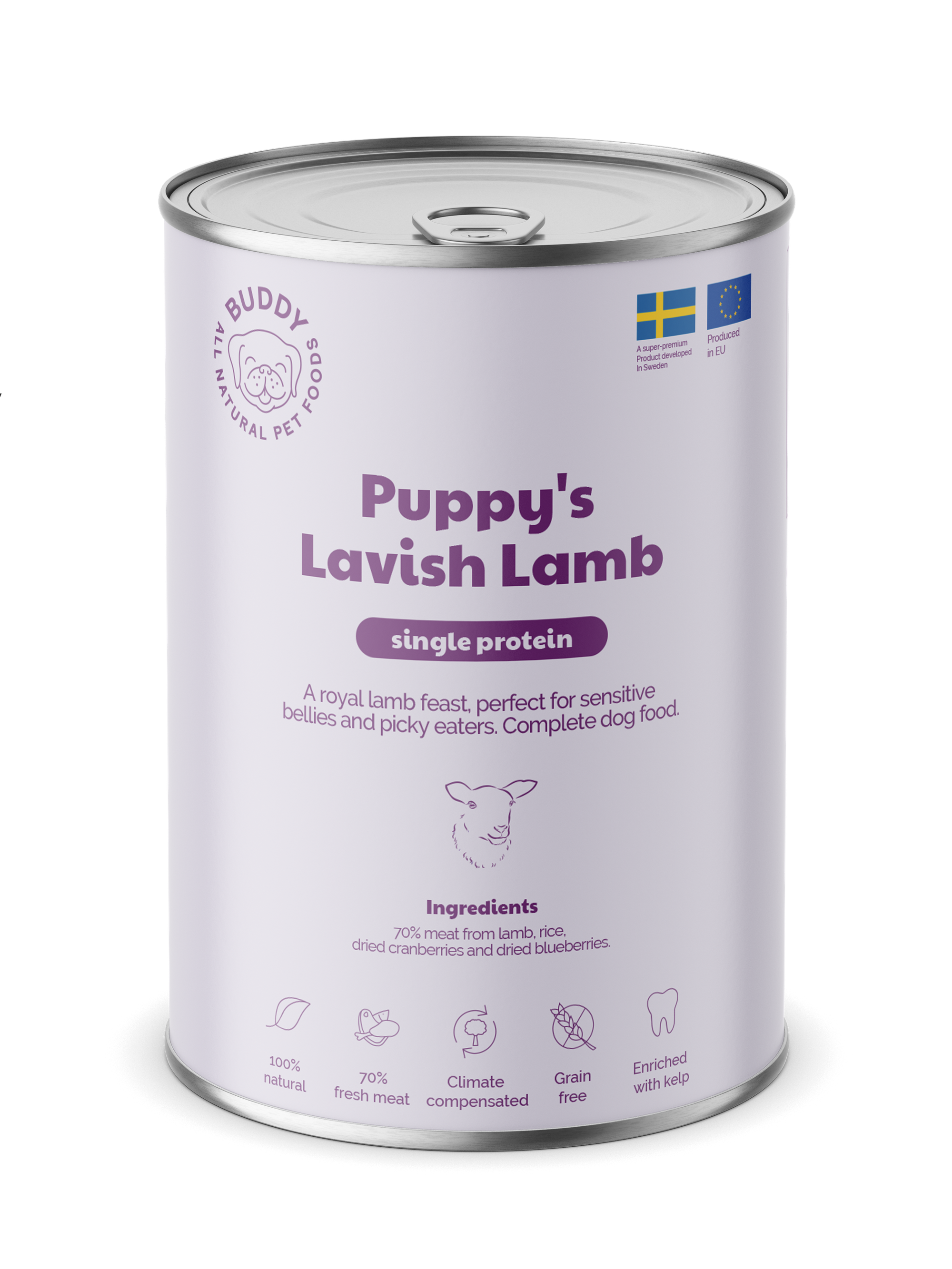 Puppy Lavish Lamb Våtfoder för hund 400g
