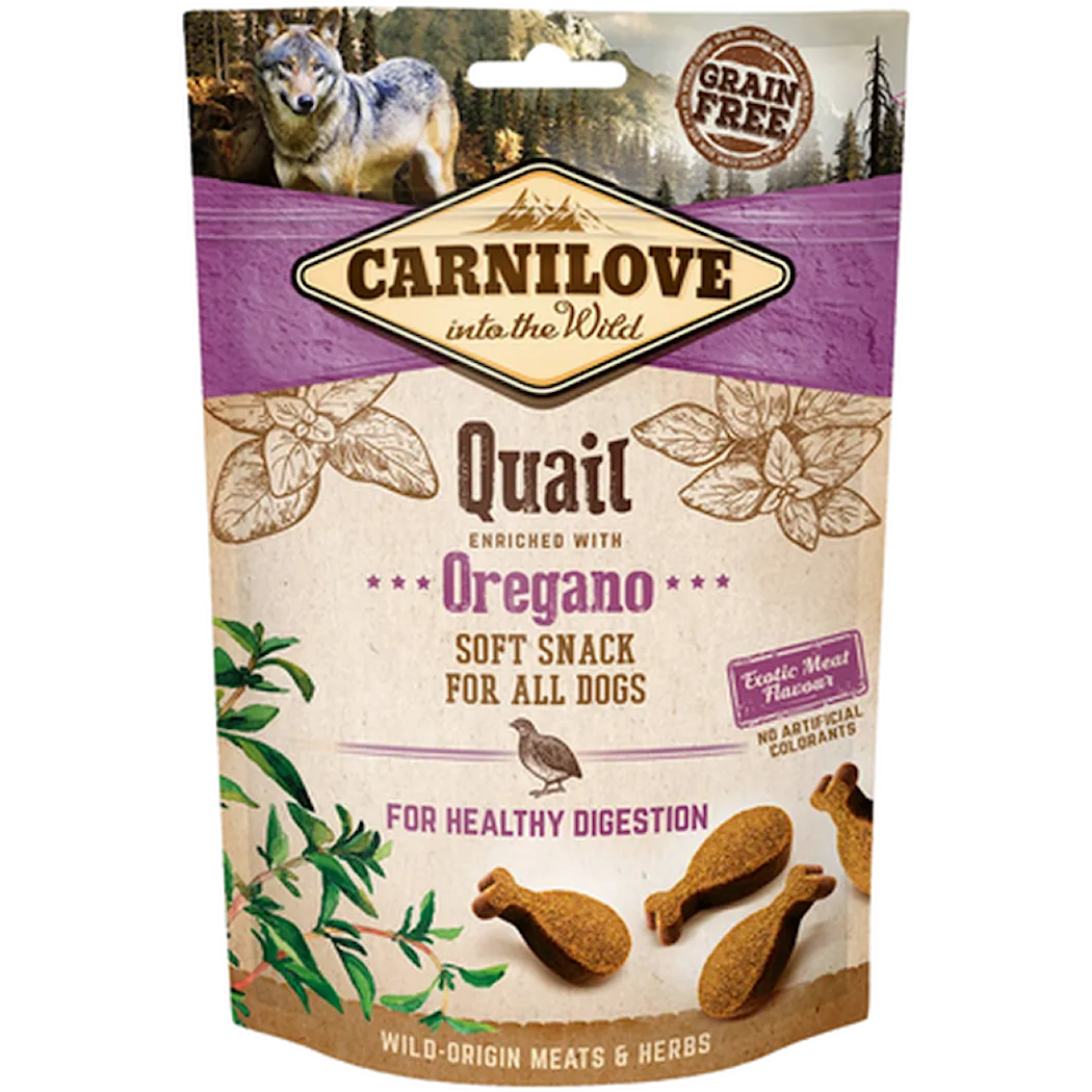 Dog Semi Moist Snack Quail with Oregano 200g