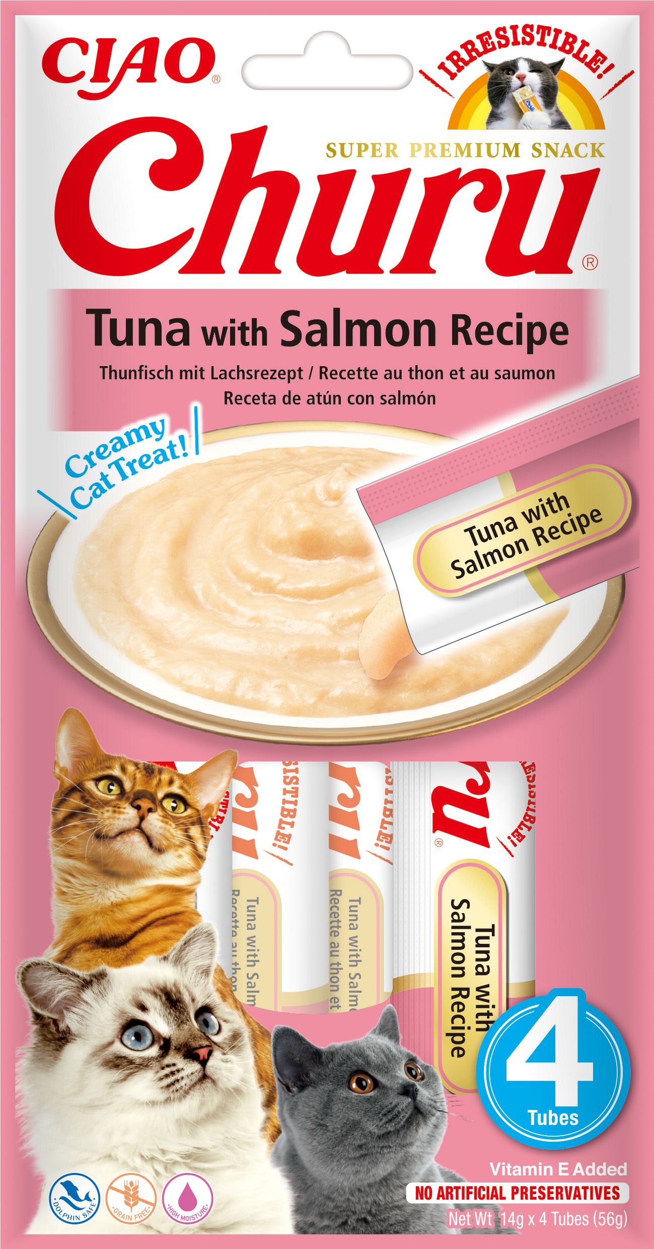 Tuna with Salmon Recipe 4x14g