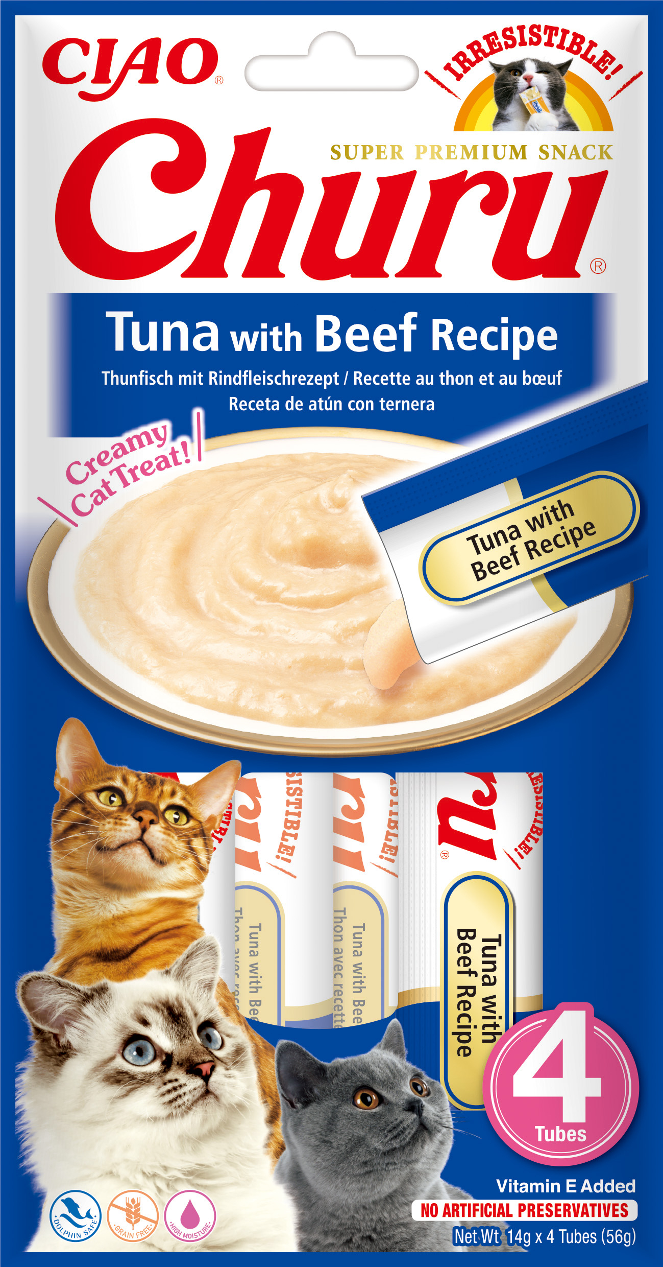Tuna with Beef Recipe 4x14g