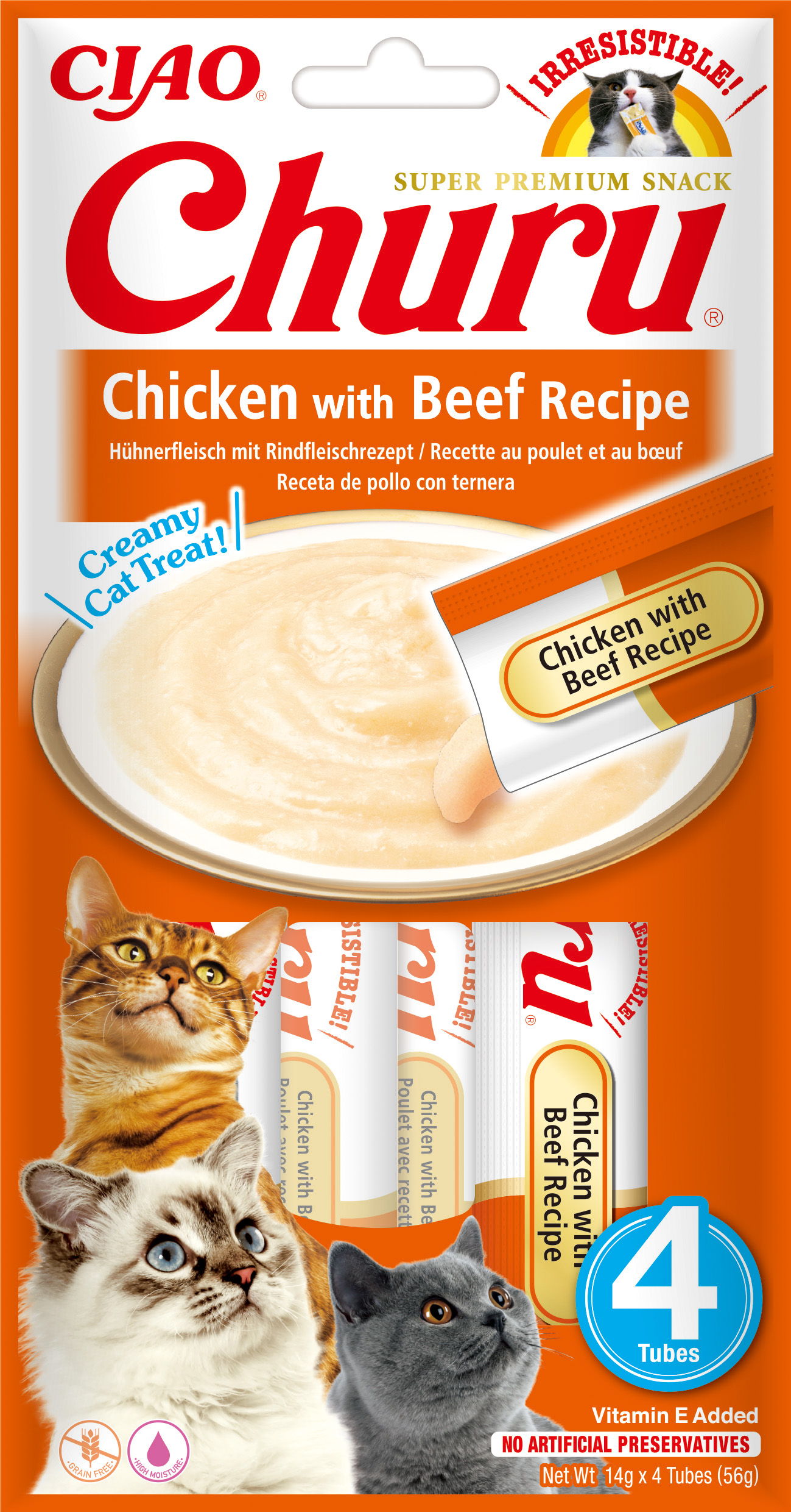 Chicken with Beef Recipe 4x14g