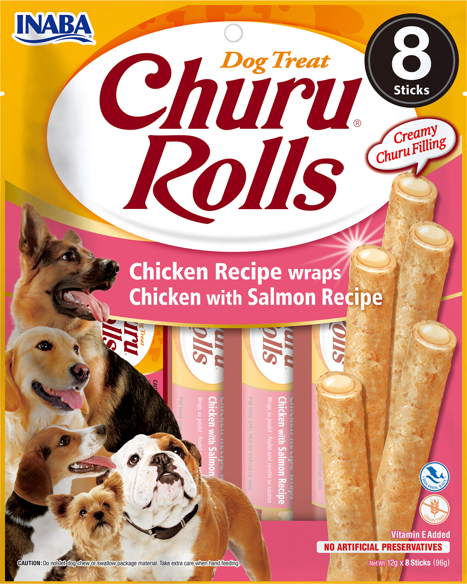 Chicken Wraps Chicken with Salmon Recipe 8x12g