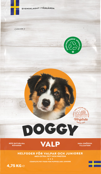Valp Torrfoder för hund