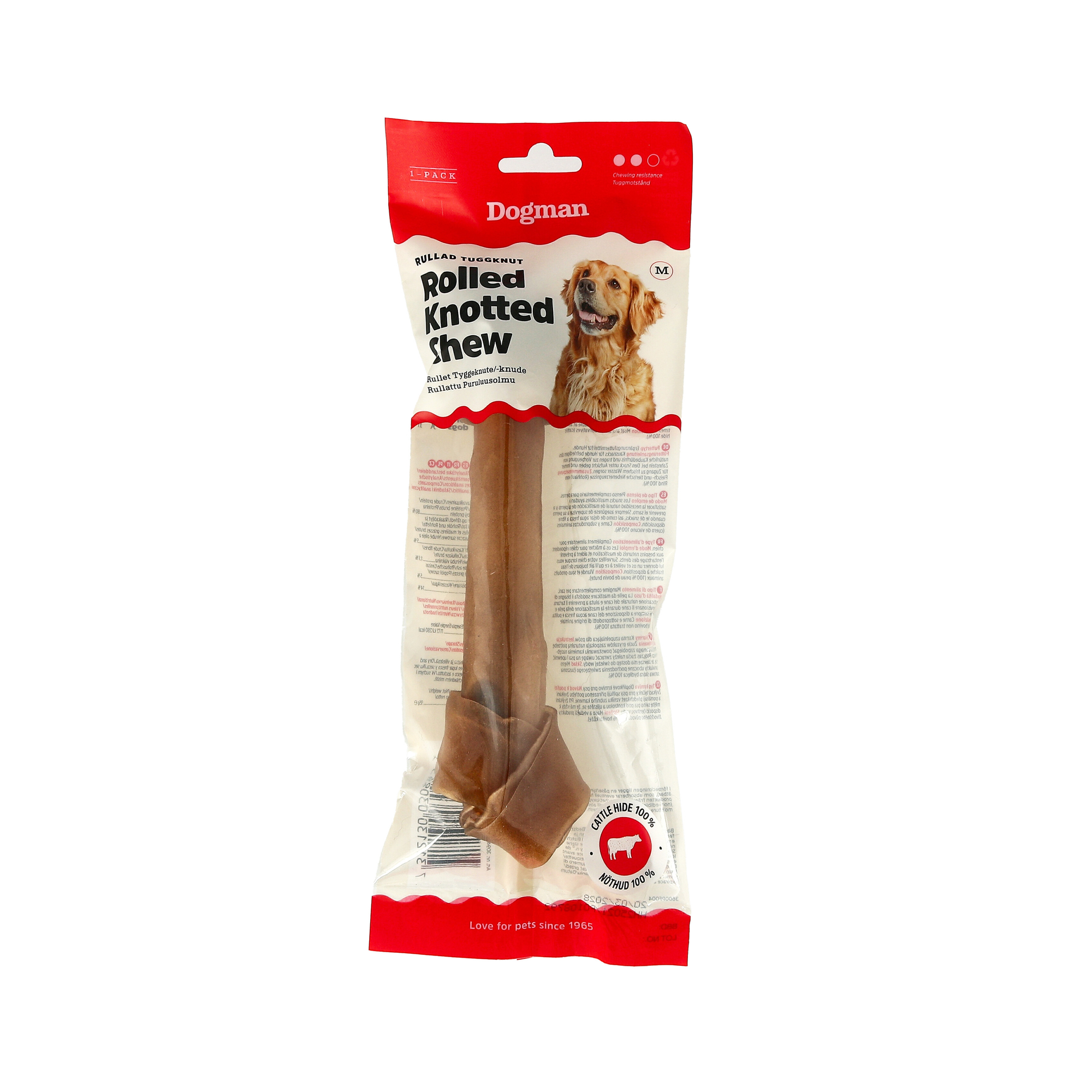 Purusolmu rullattu Ruskea 22cm