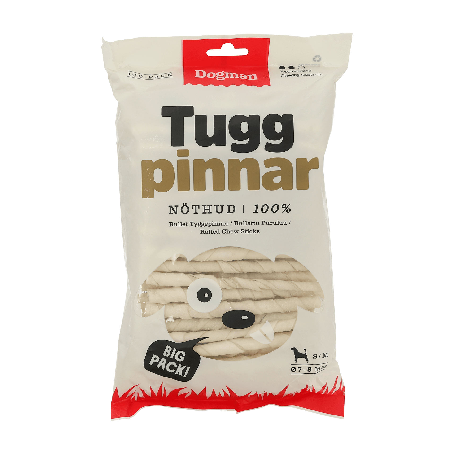 Tyggepinner 100p