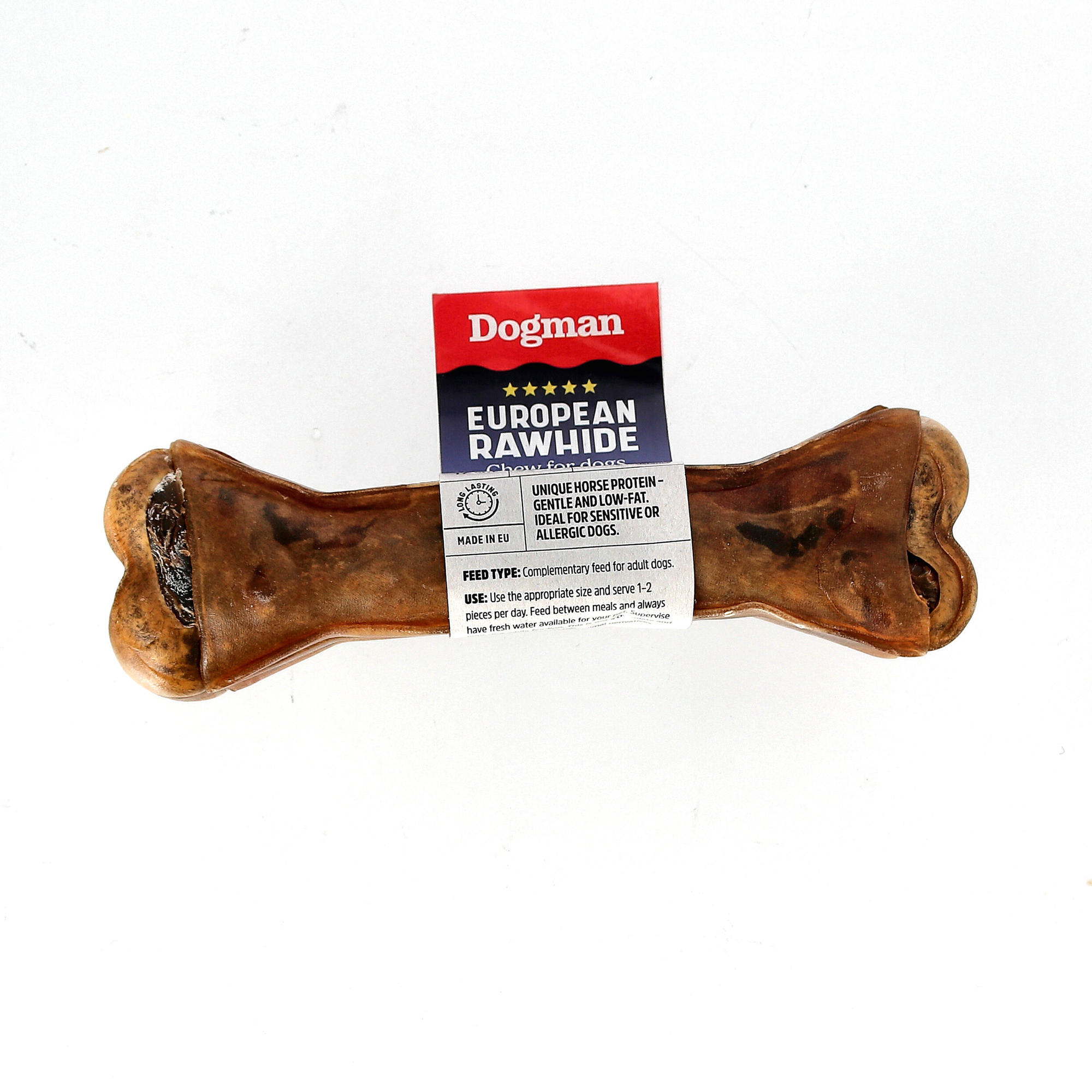 Europeisk råhudstygg av hest 100%