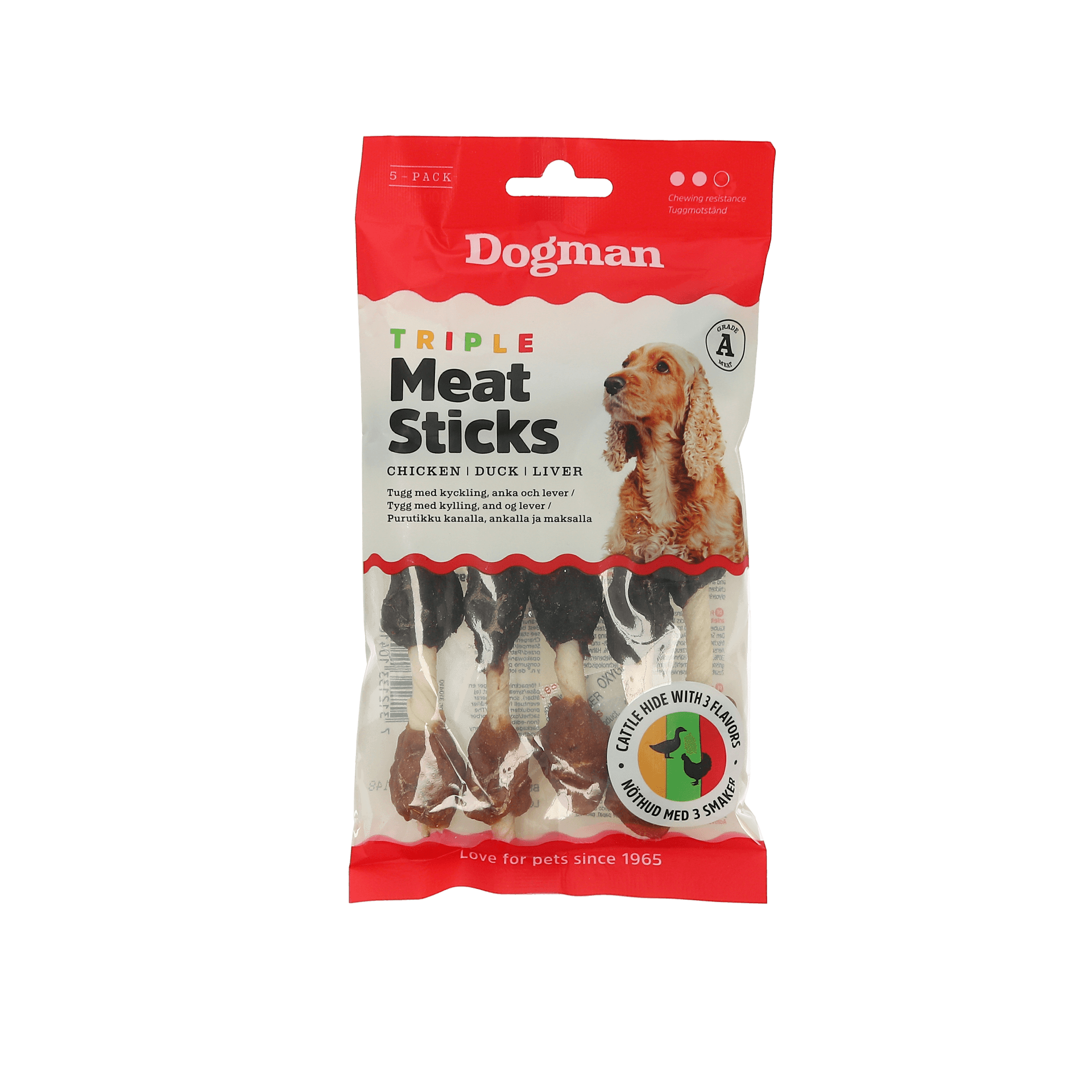 Triple meat sticks