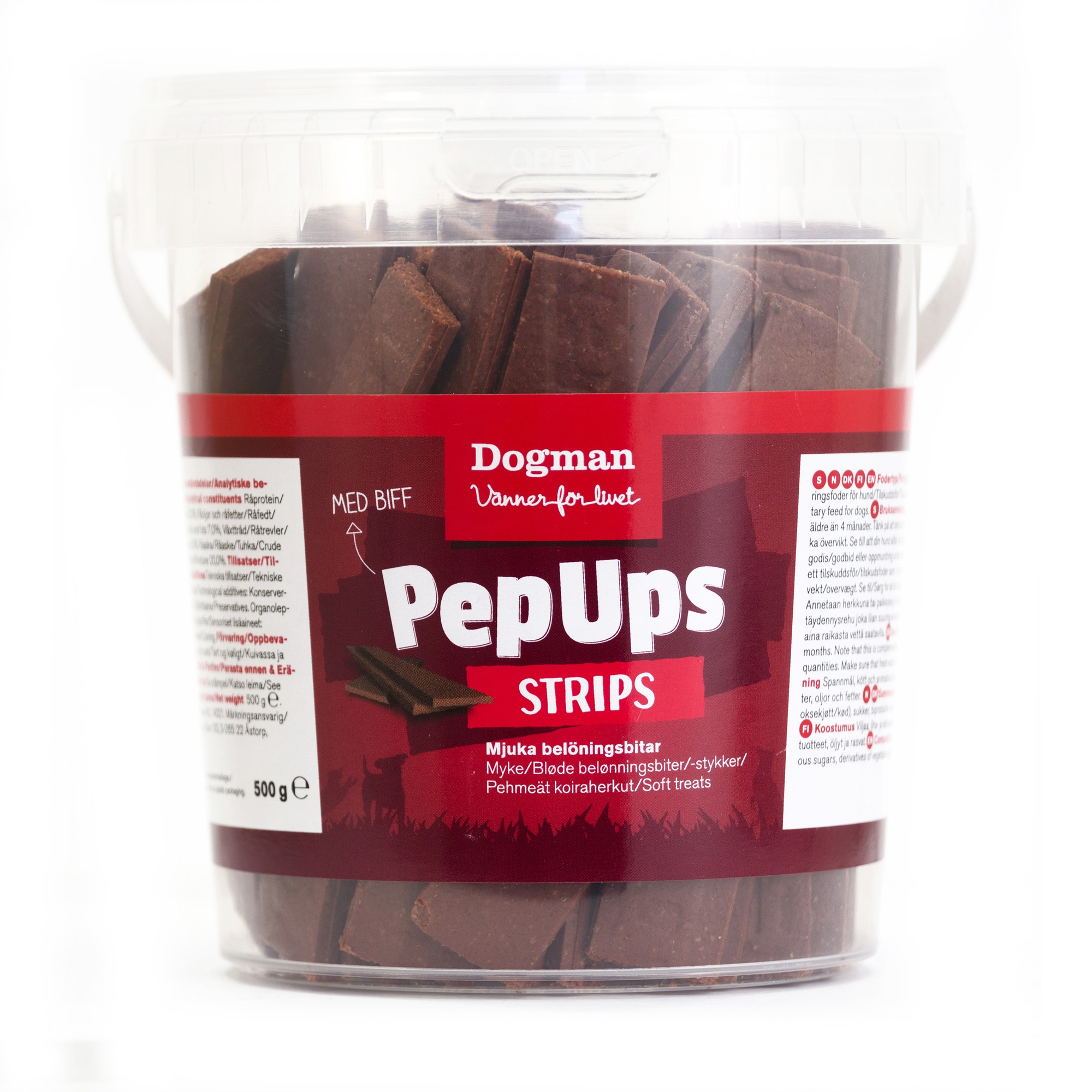 PepUps strips okse