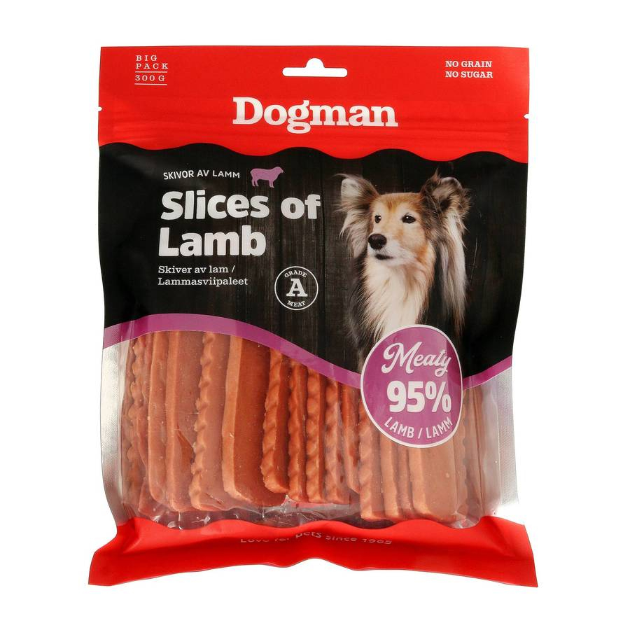 Slices of lamb