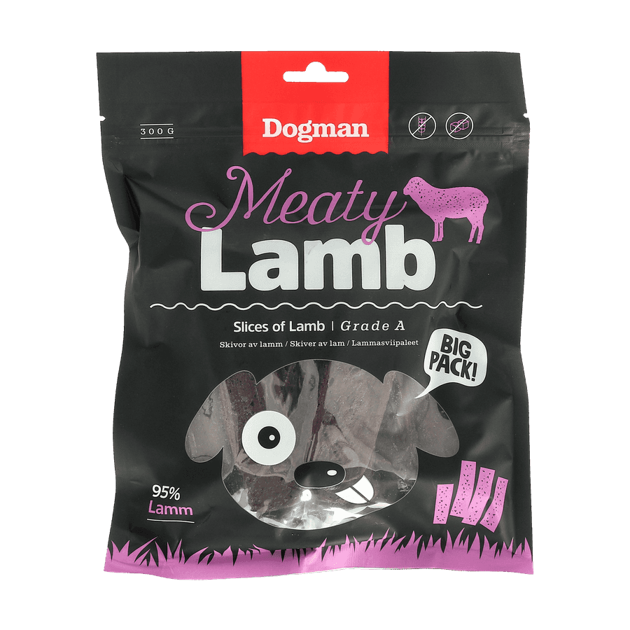 Slices of lamb