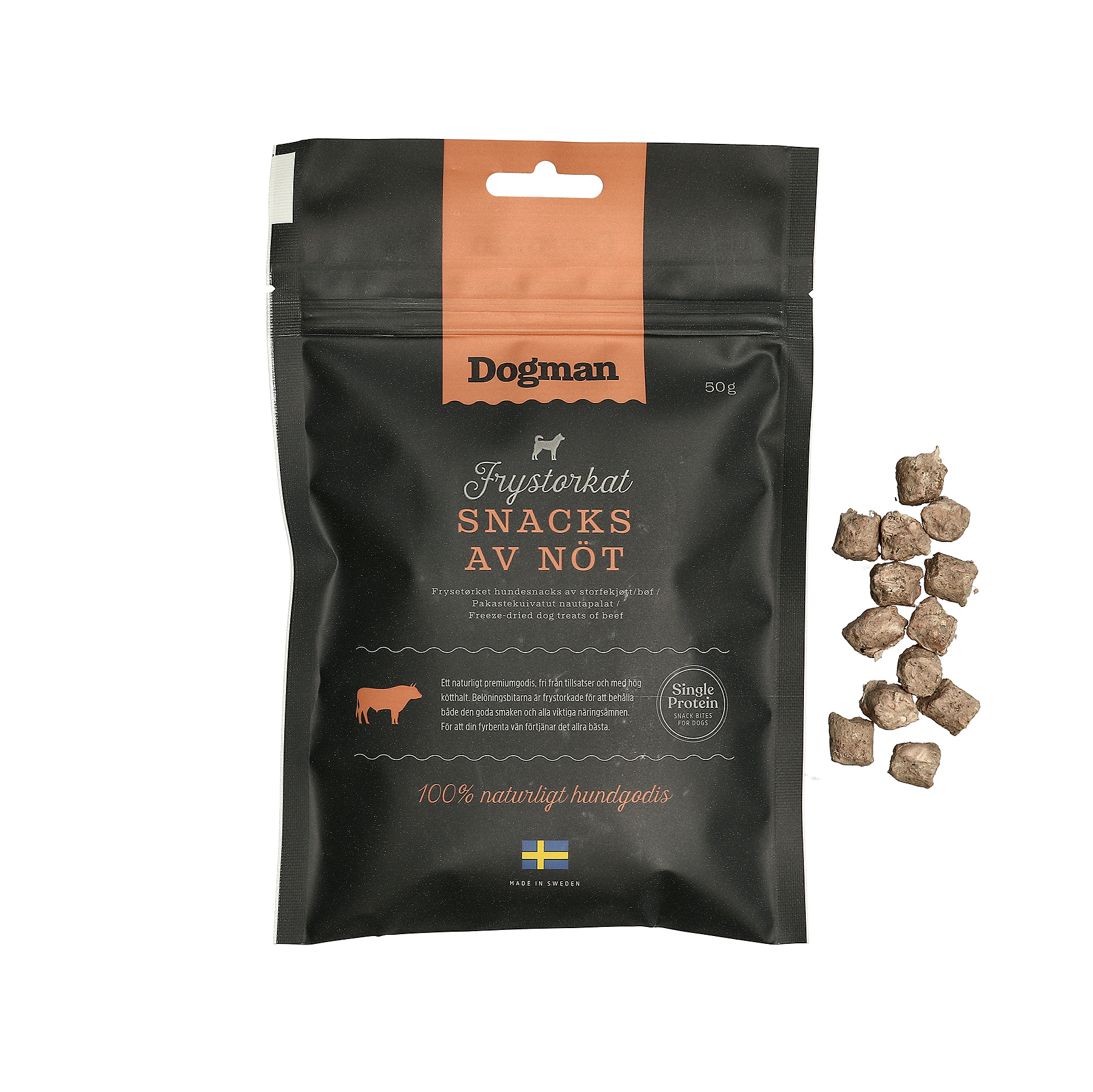 Frysetørket snacks  Storf