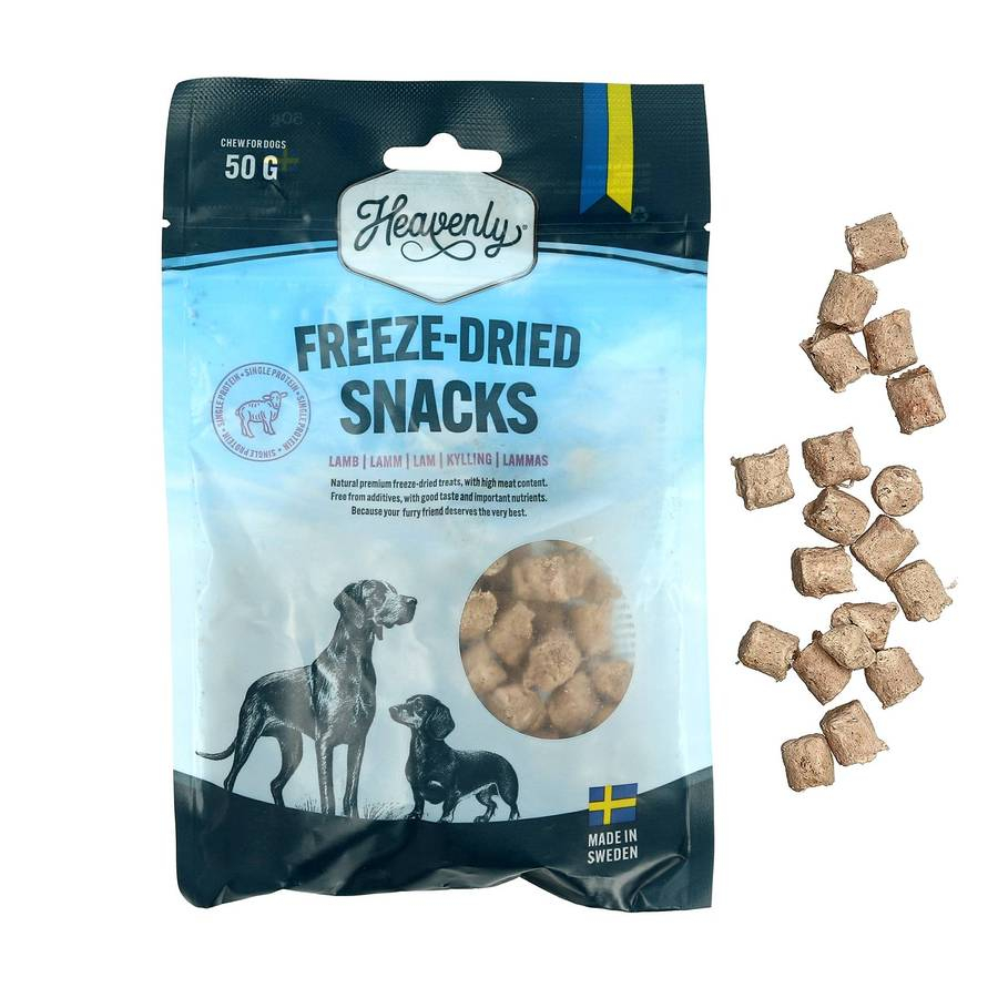 Frysetørket snacks av Lam