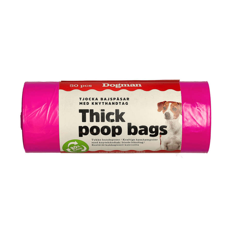 Hundeposer med håndtak 50p