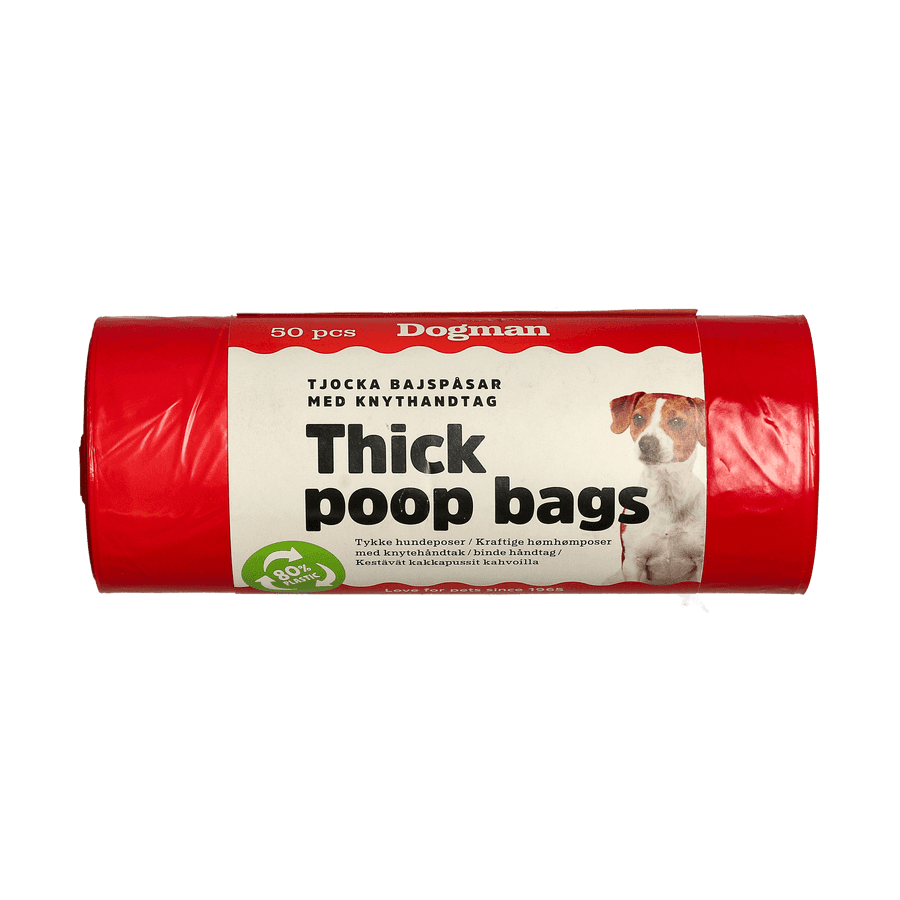 Hundeposer med håndtak 50p