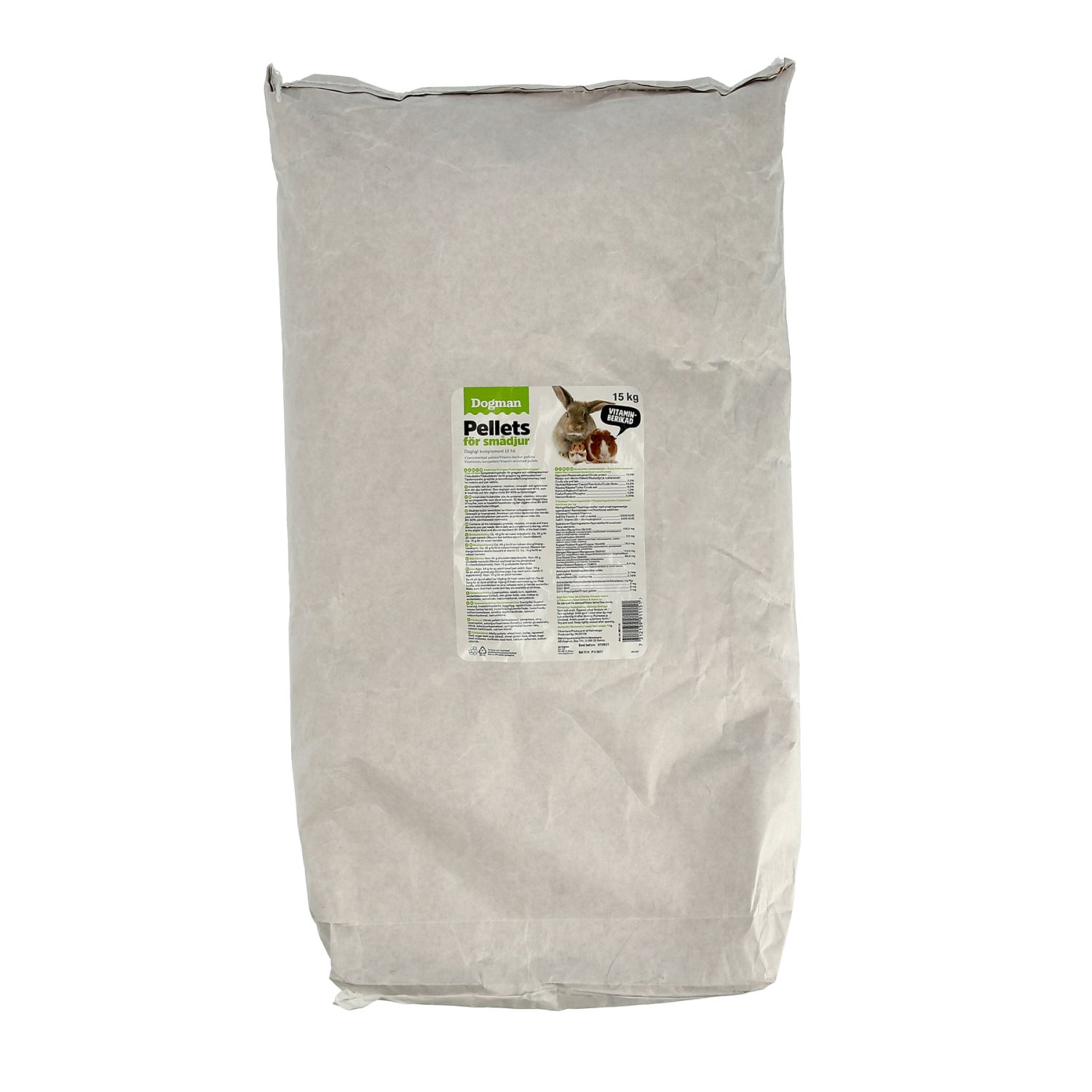 Vitaminberikad Pellets 15kg