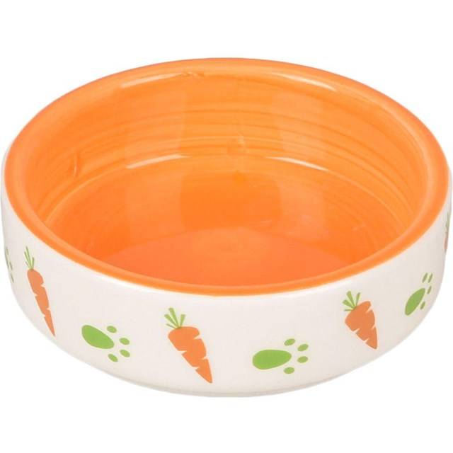 Keramikskål Smådjur iggy Orange 8,5cm 70 ml