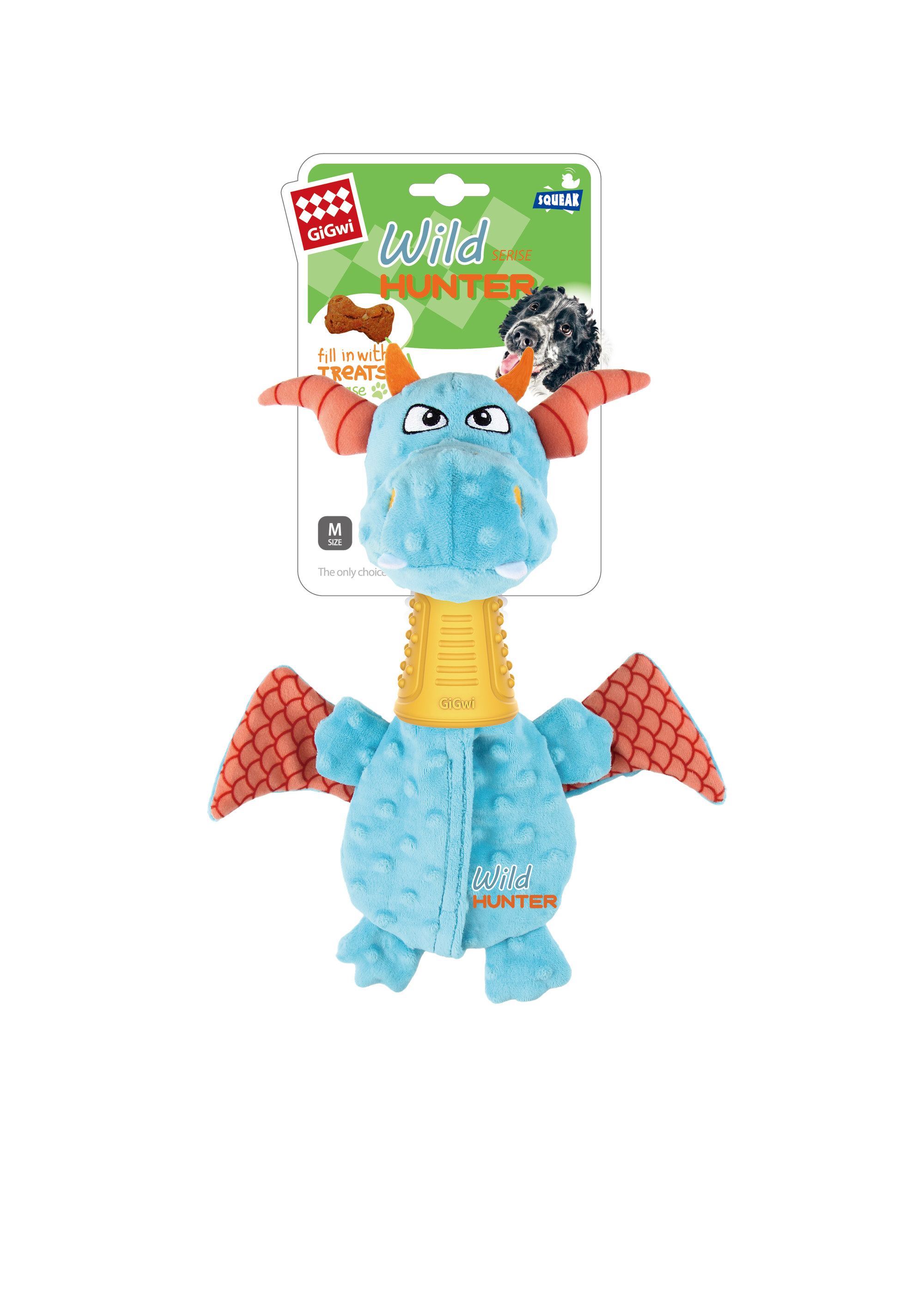 Lelu PushToMute Dinosaur