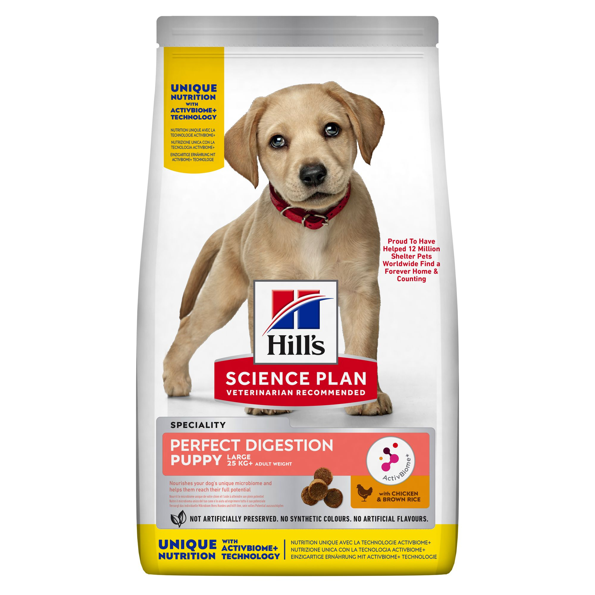 Puppy Perfect Digestion Large Breed Chicken & Rice 12kg