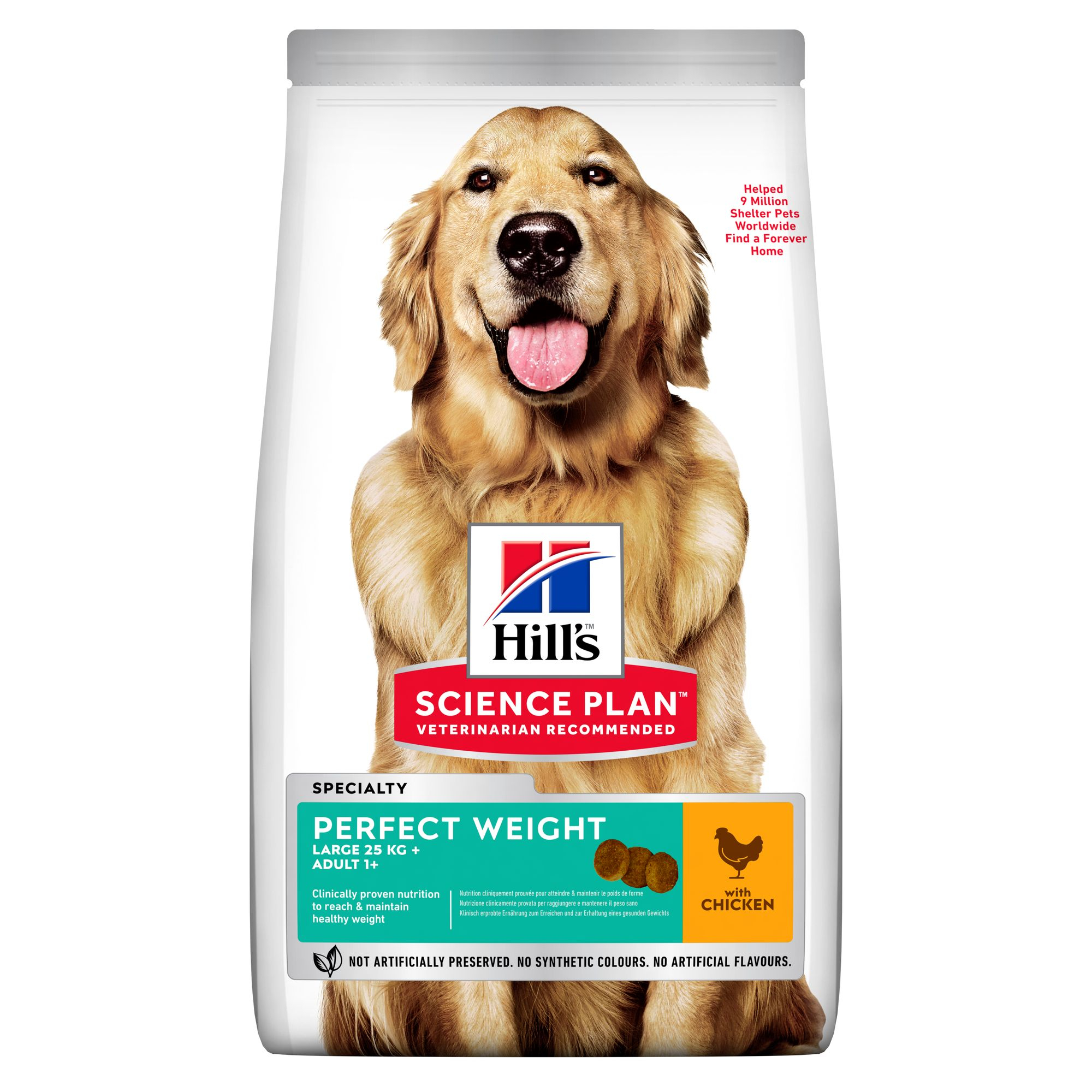 SP Canine Adult Perfect Weight Large Breed Chicken