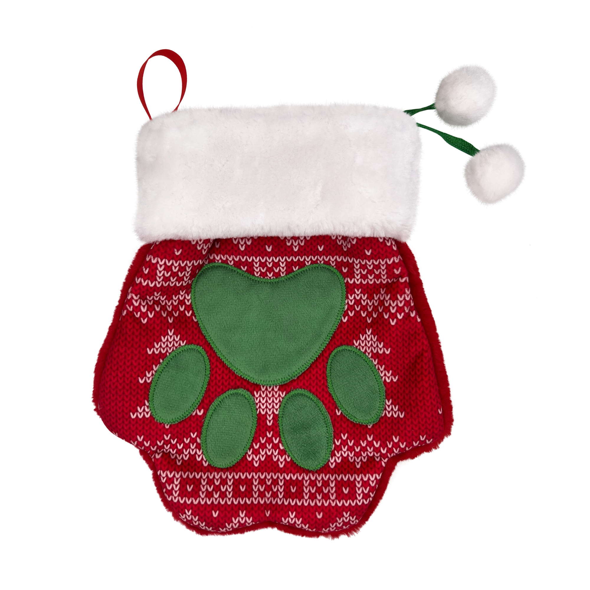 Holiday Stocking Paw Hundeleke L