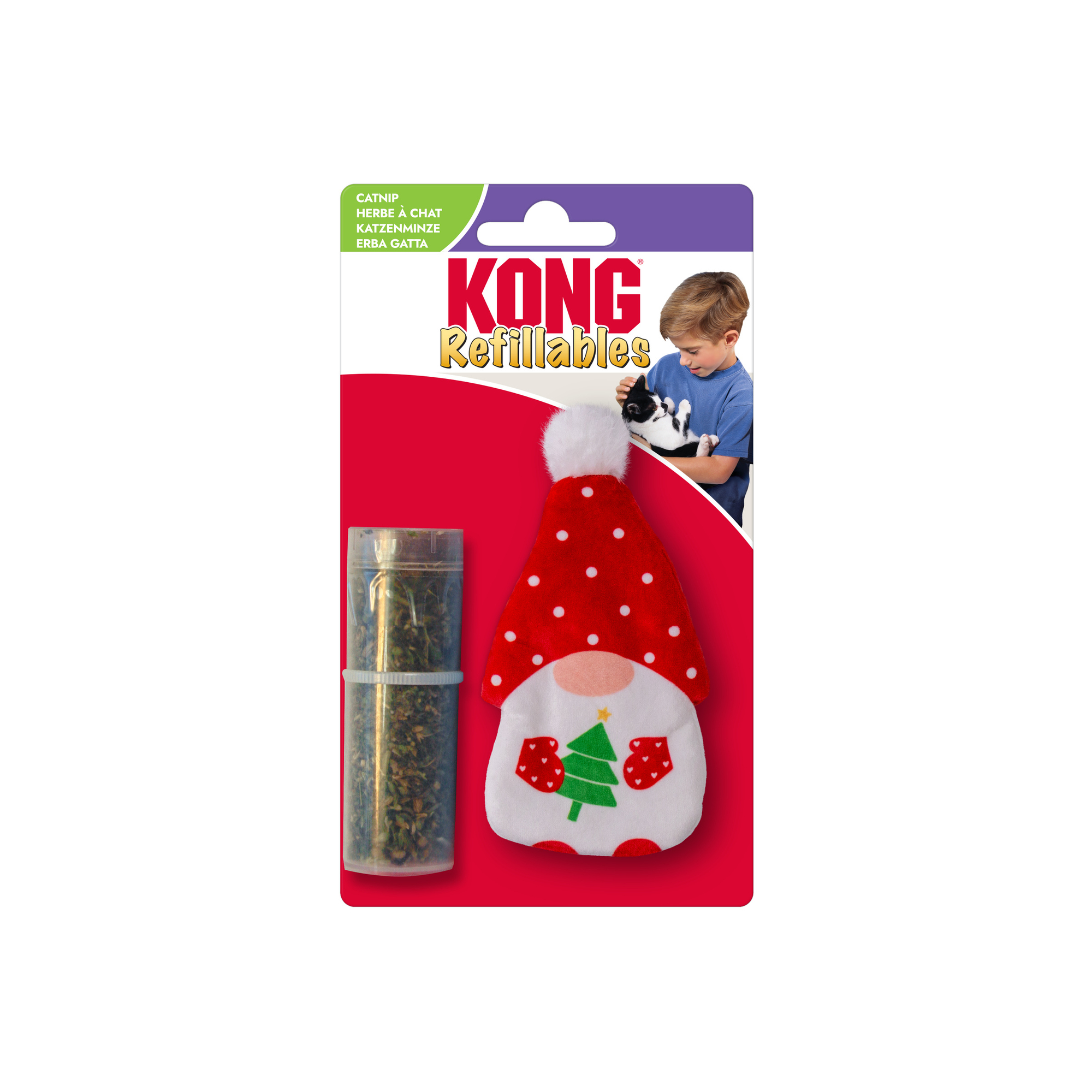 Holiday Refillables Gnome Katteleke