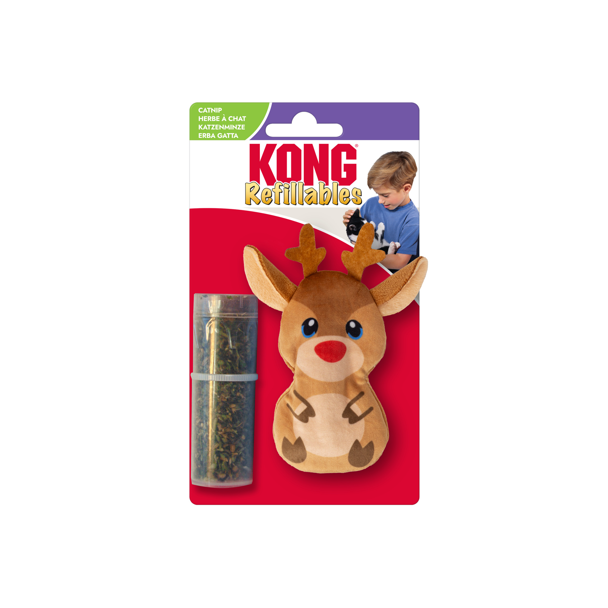 Holiday Refillables Reindeer Katteleke