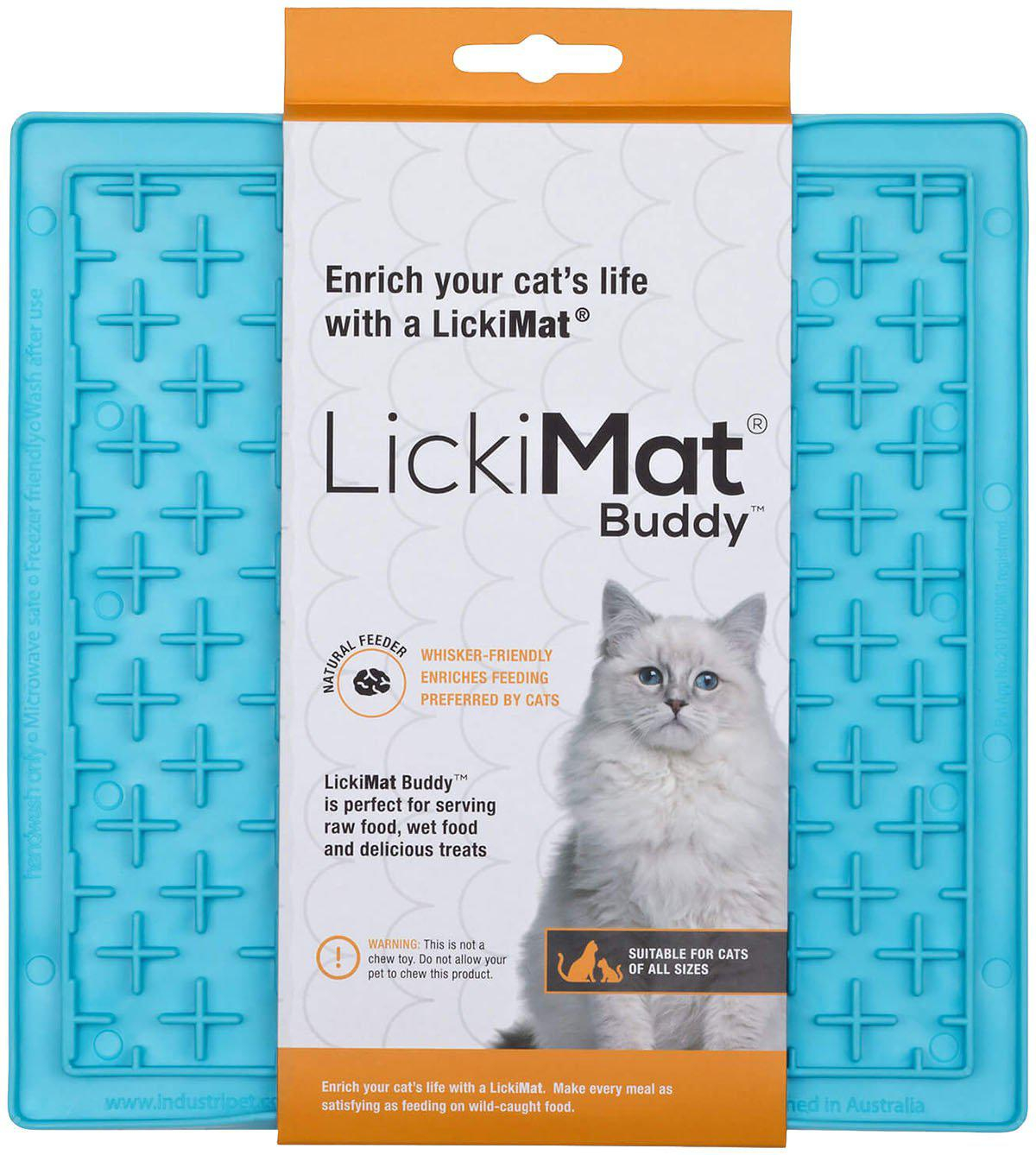 Lickimat Cat Buddy vaal.sin 20x20cm