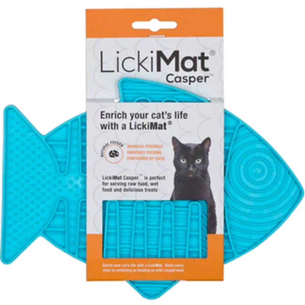 Lickimat Cat Casper vaal.sin 22x15cm