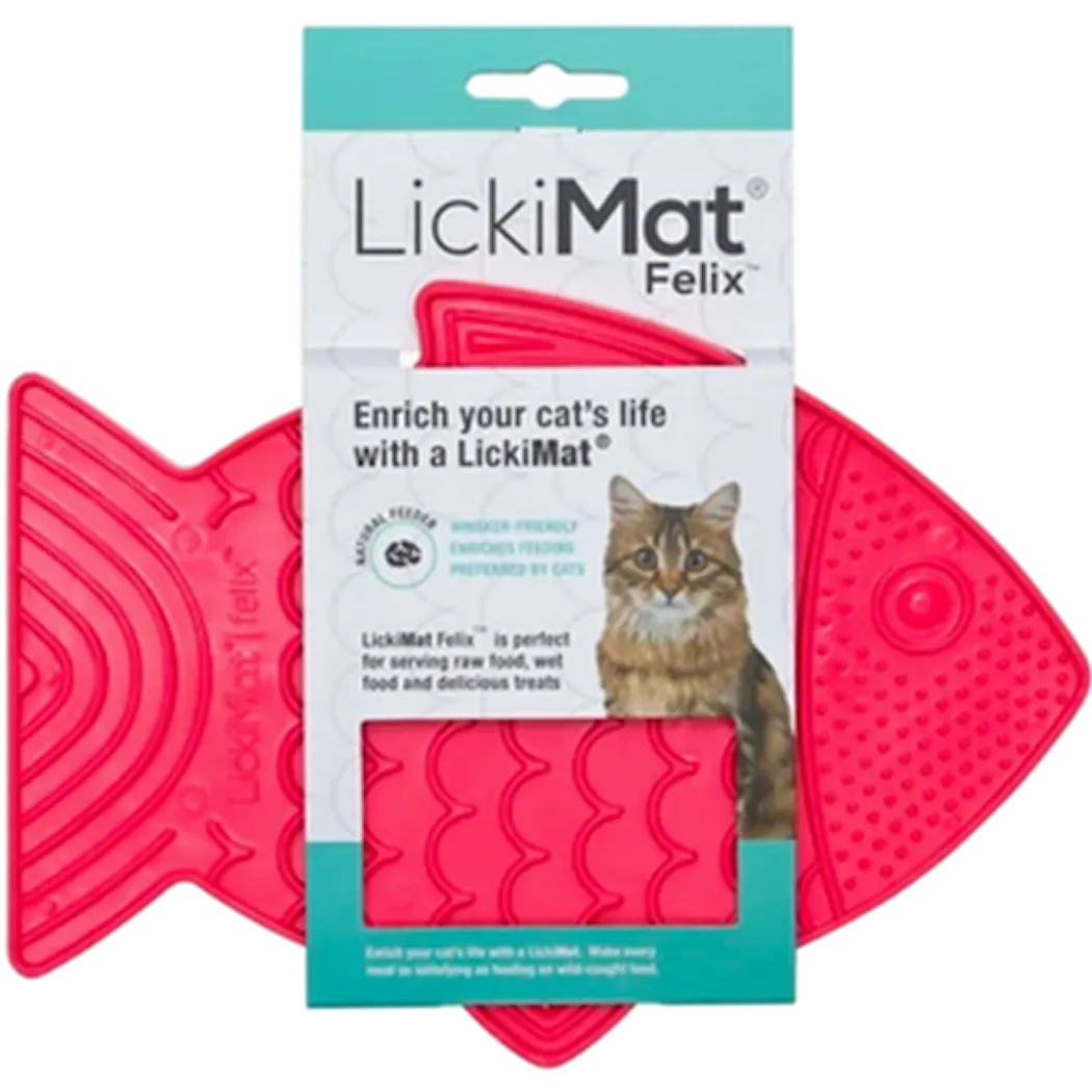 Lickimat Cat Felix vaal.pun 22x15cm