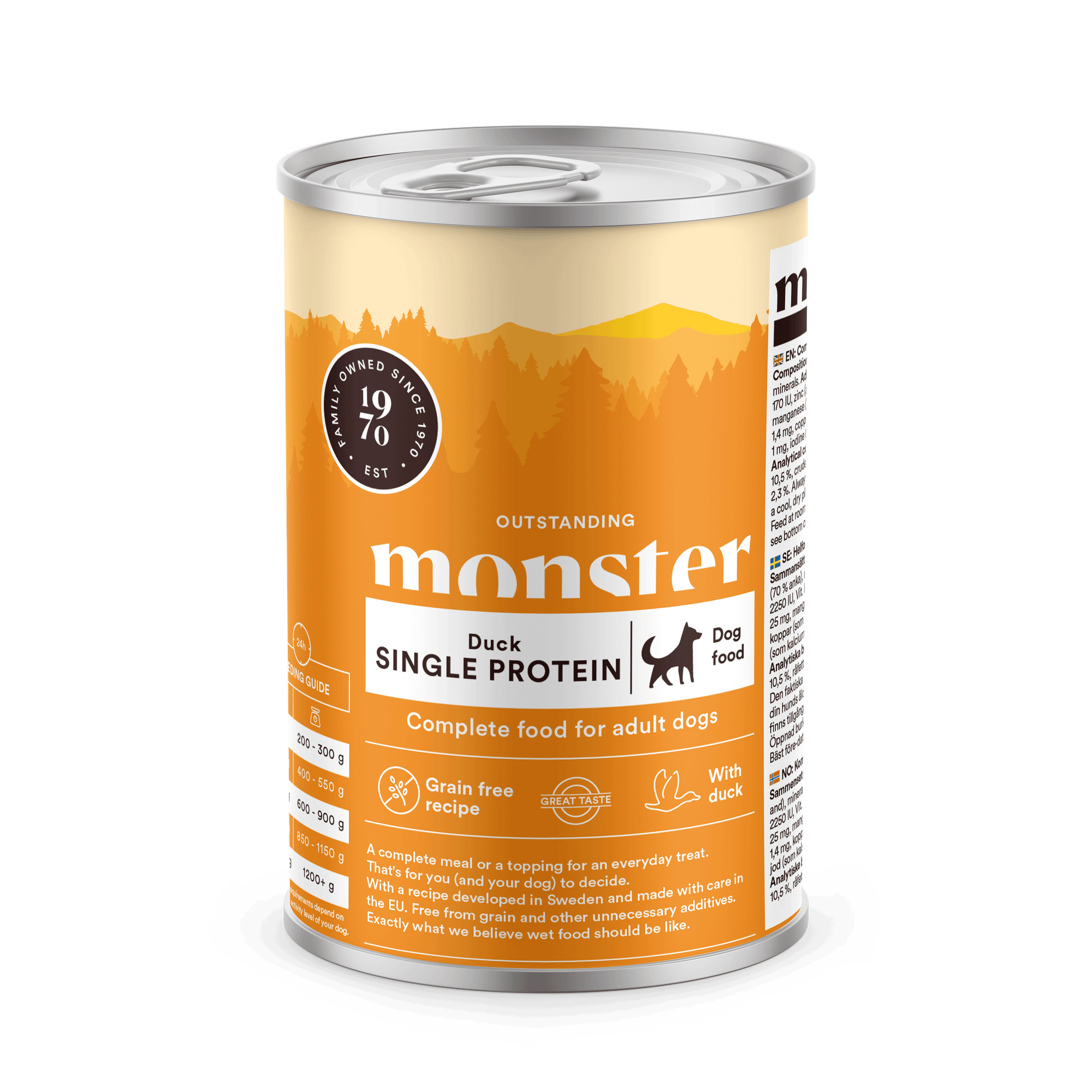 Dog Adult Single Protein Duck 400g