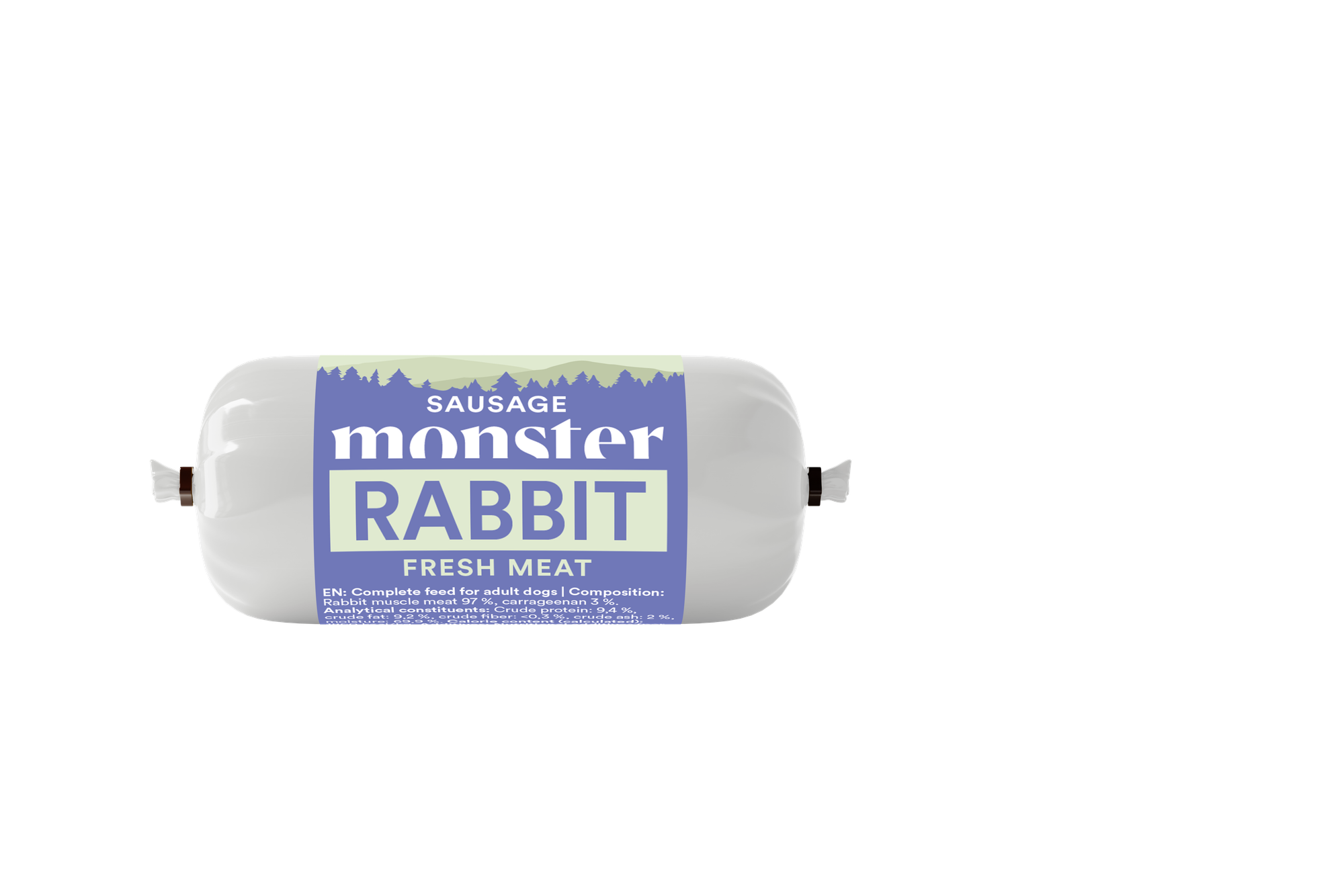 Dog Sausage Rabbit 80g