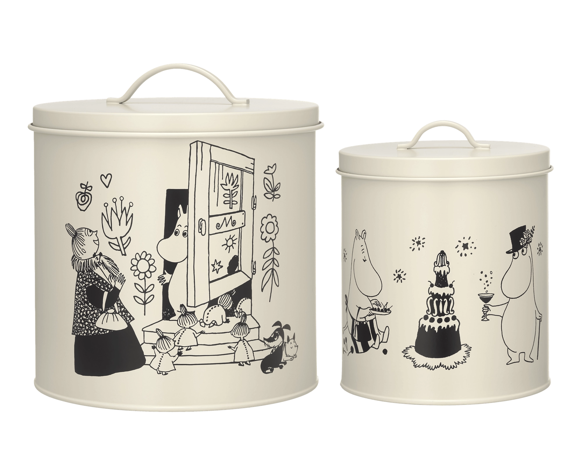 Moomin 80 Säilytyspurkki 2p
