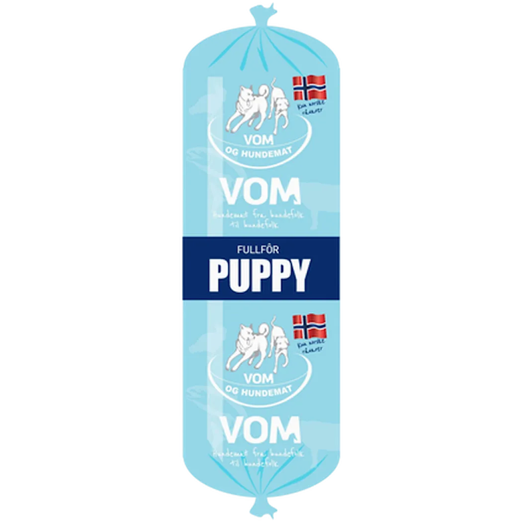 Puppy fullfôr pølser 500gr