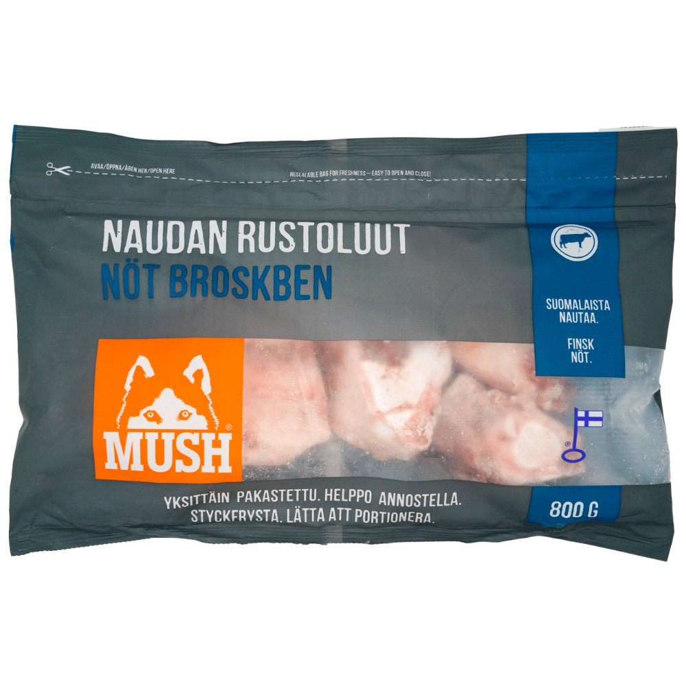 Mush B.A.R.F Basic Naudan Rustoluut 800g